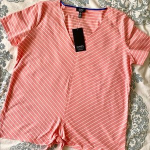 NWT JONES New York Signature Bottom Tie Top